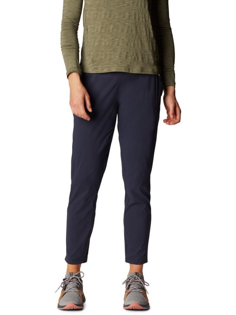 Mountain Hardwear Dynama/2 Ankle Pants, S, Navy Blue